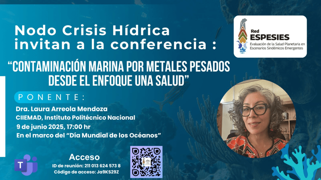 Conferencia “Contaminación marina por metales&nbsp;pesados»