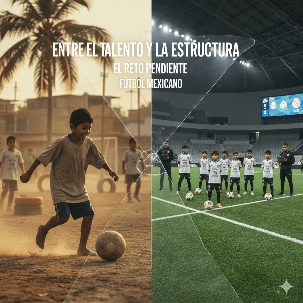 Entre el talento y la estructura: el reto pendiente en la formación del futbol&nbsp;mexicano